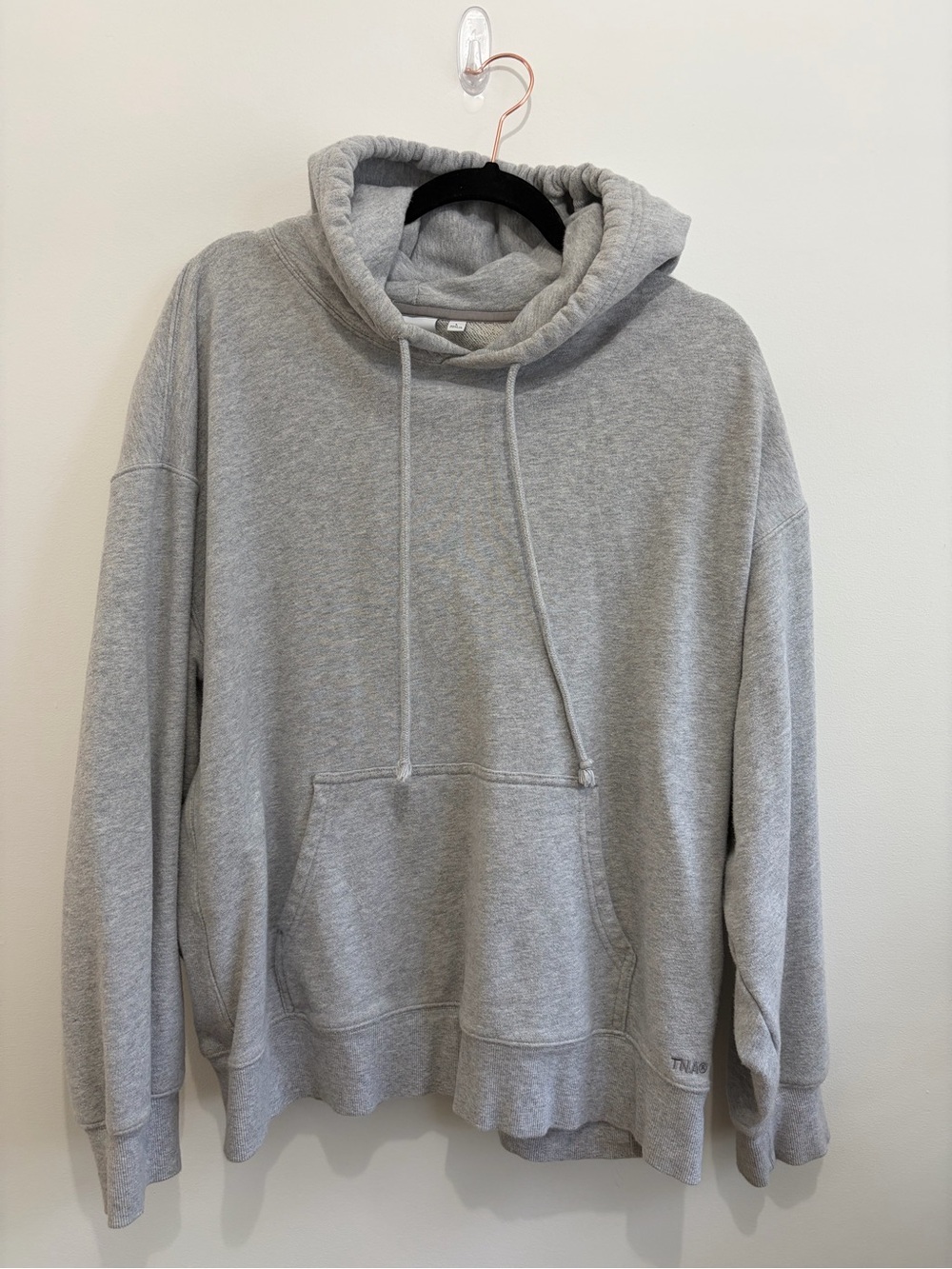 TNA terry fleece hoodie
